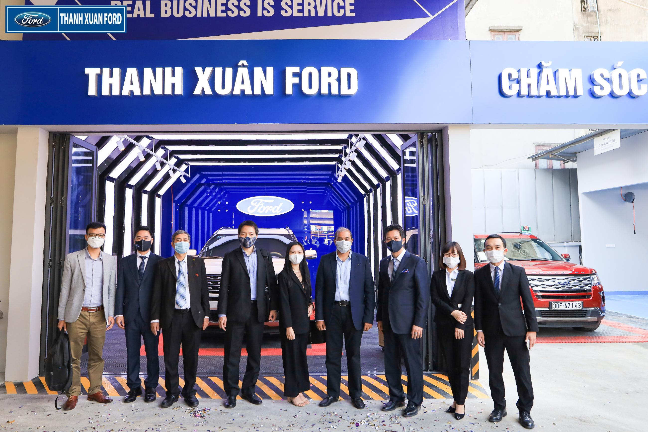 Phó tổng giám đốc Ford Việt Nam - Mr.Ruchik Shah tới thăm Thanh Xuân Ford