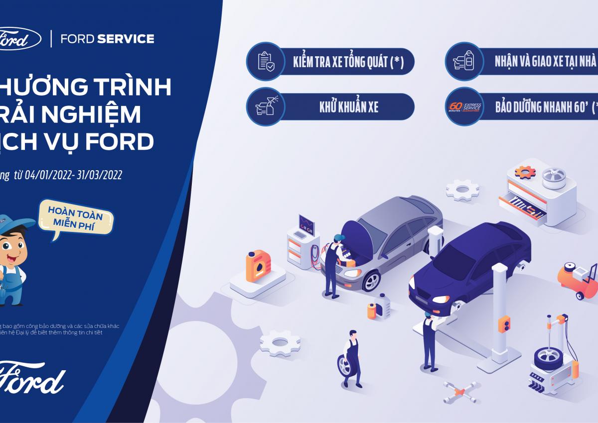 Chương trình trải nghiệm dịch vụ Ford