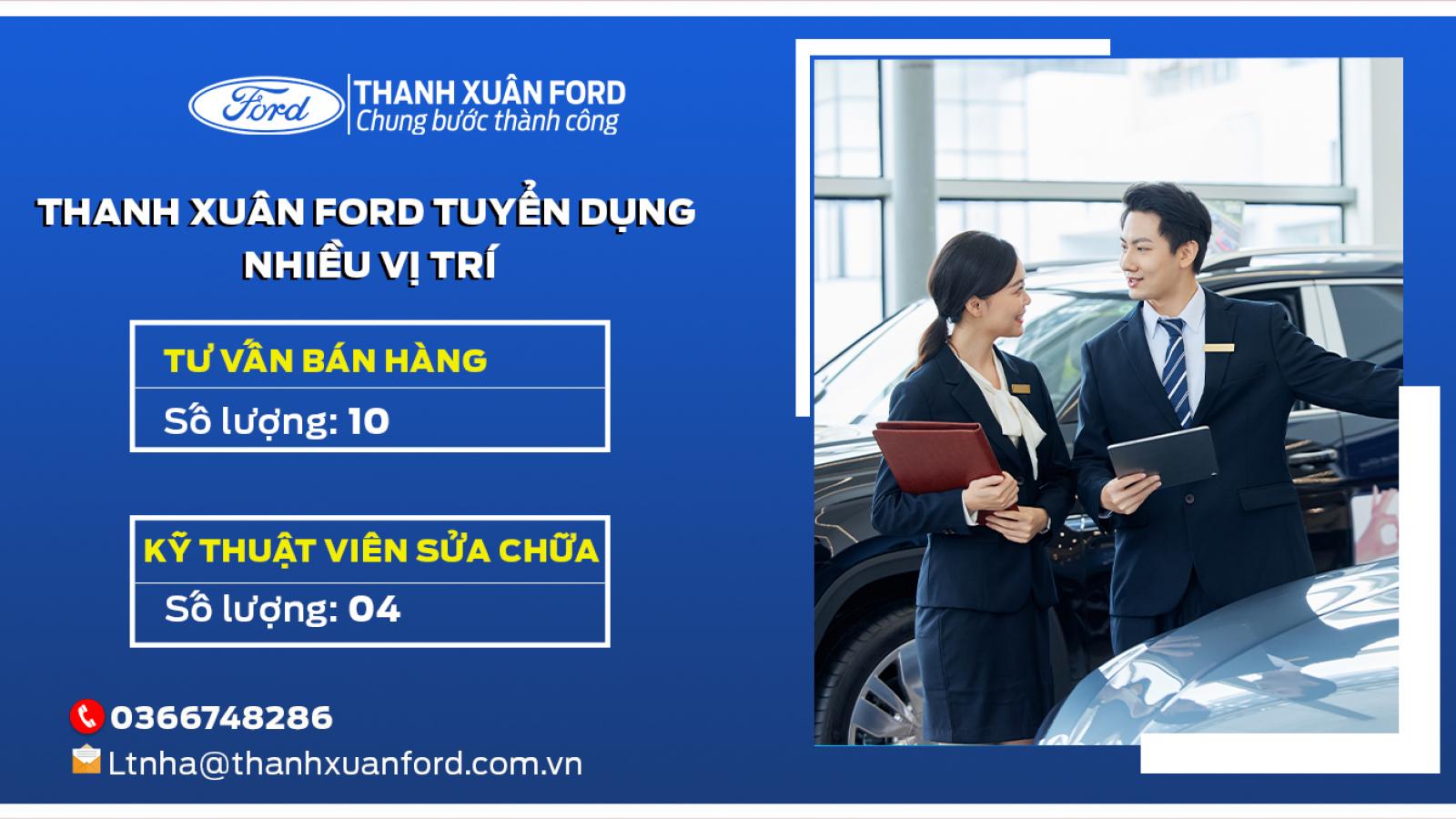 THAM GIA ĐỘI NGŨ THANH XUÂN FORD - ĐAM MÊ CỦA BẠN LÀ CHÌA KHÓA THÀNH CÔNG!